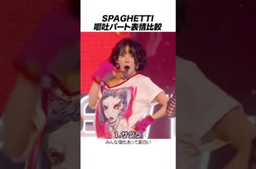 【LE SSERAFIM】誰の表情管理が好き？新曲SPAGHETTI嘔吐パート表情管理比較