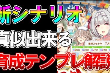 【ウマ娘】立ち回りテンプレあり！新シナリオで絶対知りたいギミック、サポ編、温泉チケの使い方について解説！