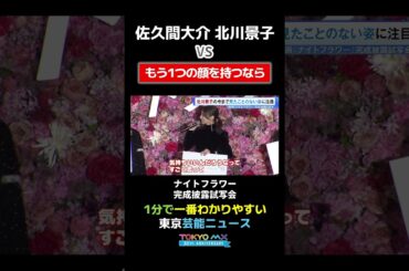 【佐久間大介&北川景子vsもう一つの顔を持つなら】北川景子 #佐久間大介 #SnowMan #渋谷龍太 #SUPERBEAVER #ナイトフラワー #完成披露試写会 #映画 #DAIGO #タンバリン