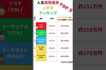もし2025年の底値で仮想通貨に100万投資していたら…