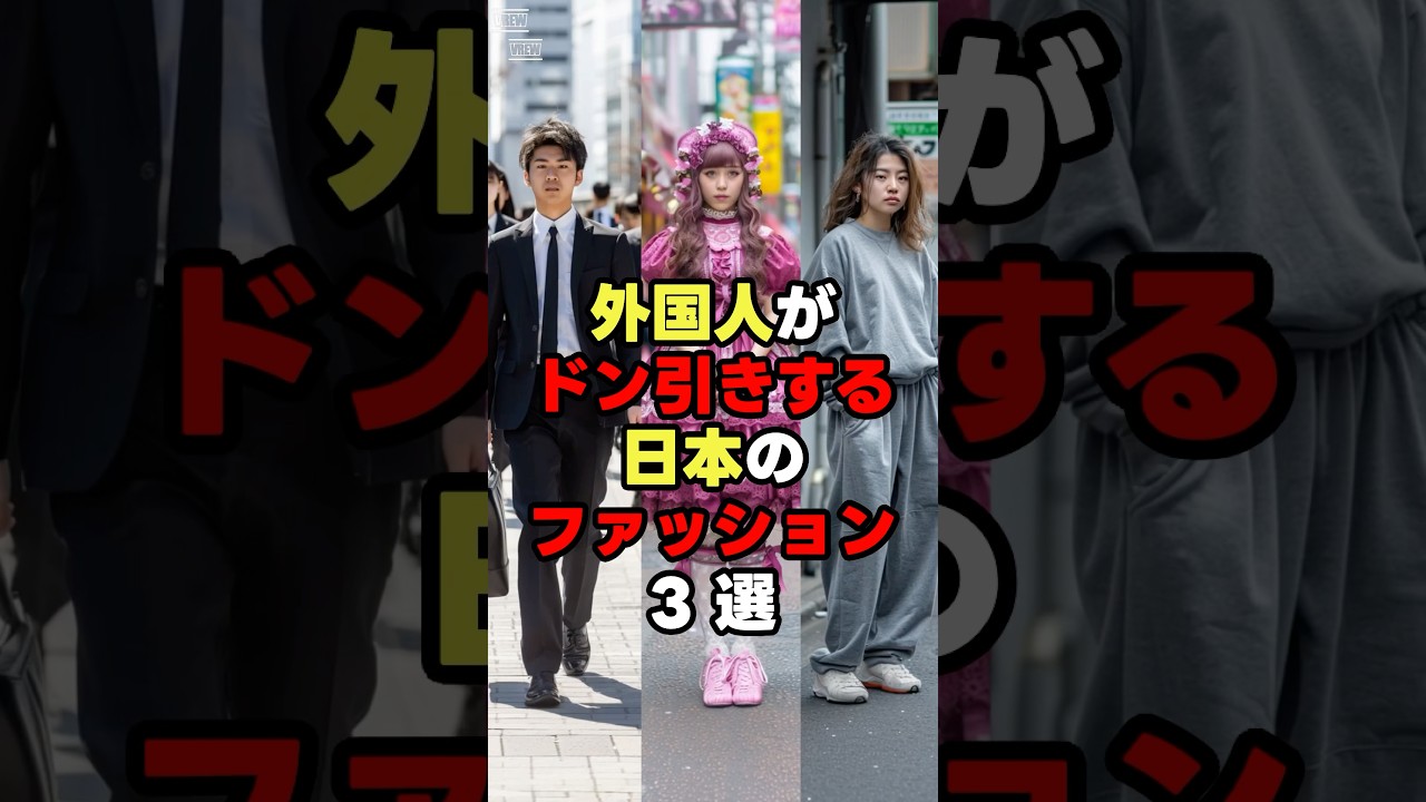 外国人がドン引きする日本のファッション3選 外国人がドン引きする日本のファッション3選