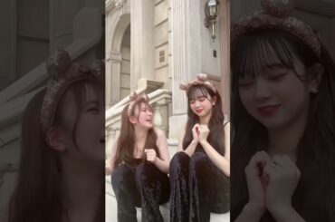 あやみゆ ユニバデート💙🩵 #cutiestreet #アイドル #きゅーすと #かわいいだけじゃだめですか #増田彩乃 #梅田みゆ #今日好き