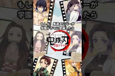 鬼滅メンバーが学園ドラマに登場したら#鬼滅の刃 #demonslayer #demonslayeredit #kimetsunoyaiba #ai #学園ドラマ #ドラマ