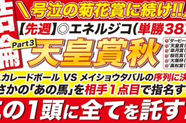 🎯30秒でわかる結論→【天皇賞秋2025予想】マスカレードボール VS メイショウタバルに決着！まさかの相手１点目とは？！この本命に全て託す！
