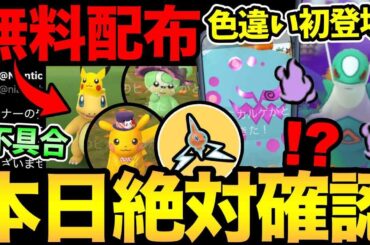 ダメな不具合発生！？今日から新色違い登場！そして最終！絶対に忘れないでください！神ボーナスを見逃すな！【 ポケモンGO 】【 GOバトルリーグ 】【 GBL 】【  】