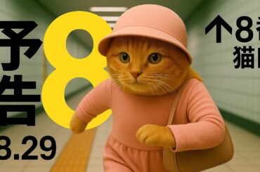 映画『8番猫口』予告【8月29日(金)公開？】#丸の内OL猫 #8番猫口 #猫 #cat