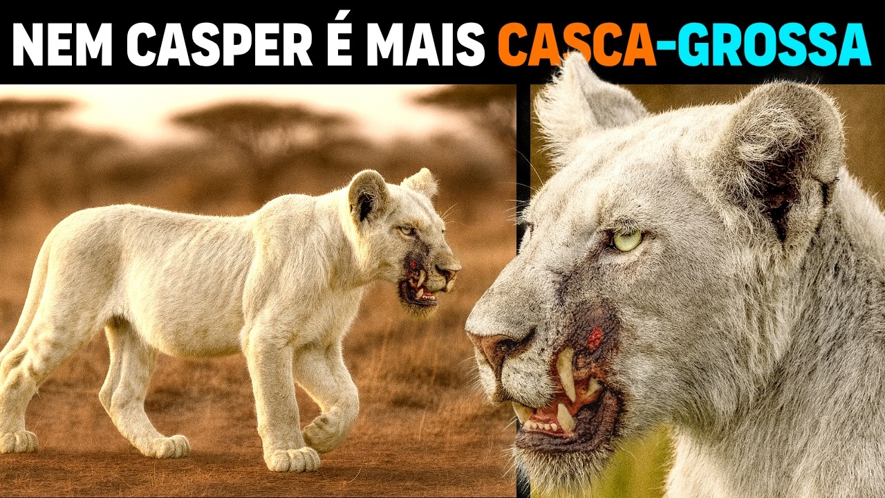NEM CASPER SUPERA ISSO! Veja o filhote branco de Leão FERIDO que Desafia a Lógica! NEM CASPER SUPERA ISSO! Veja o filhote branco de Leão FERIDO que Desafia a Lógica!