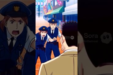 警察VS野原ひろし #ai #sora2 #生成ai #ドラマ #おもしろ #アニメ #野原ひろし #警察 #ばずれ