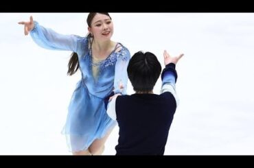 紀平梨花、3年ぶりの氷上復帰　アイスダンス初戦で3位発進「形は違えど戻ってこられてよかった」
