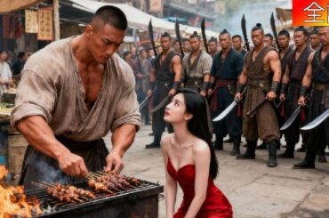 【日本語 無料全話】焼き肉屋の店主、その正体は女王さえ屈服させた「北方の王」！チンピラを一瞬で殲滅！