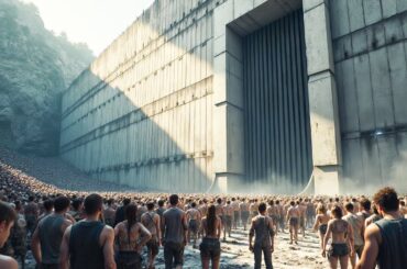 未来の世界、人類の3％だけが政府の創った豪華な世界で生き残る