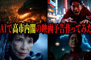 【近日MV公開予告】AIで高市内閣の映画予告作ってみた