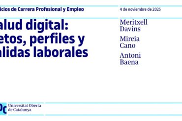 Salud digital: retos, perfiles y salidas laborales.