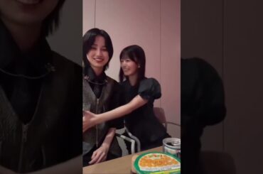 デート中 #的野美青 #石森璃花 #櫻坂 #超最強