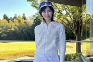 横山ルリカ「久々に行けたゴルフ」　“スタイル抜群”ミニスカゴルフウェアS！「美脚で素敵」「女神」の声
