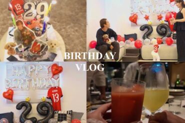 【VLOG】HappyBirthday!!29th 🎂💕👦🏻