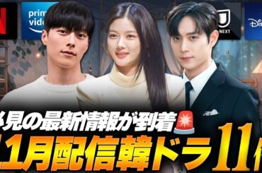 【2025年11月】韓国ドラマ配信ラインナップ｜あの話題作が来る、全11作を徹底紹介🔥