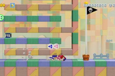 諦めないマリオ【マリオメーカー2】
