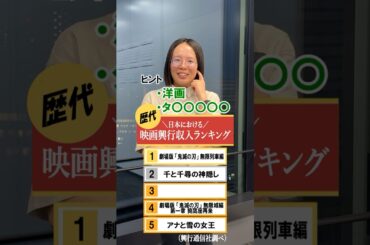 【2025年最新版】歴代映画興行収入ランキングトップ5を当ててみた！