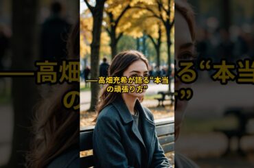 【高畑充希】名言