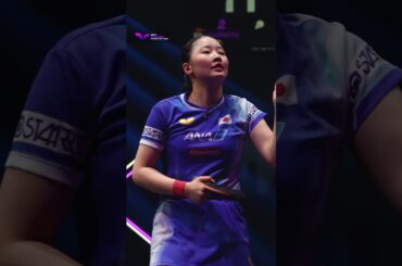 Miwa Harimoto books her spot into the Quarterfinal 🌟 #WTTFrankfurt