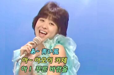 마츠다 세이코 - 푸른 산호초 - 松田聖子 - 靑い珊瑚礁 (아오이 산고쇼우) - 1980