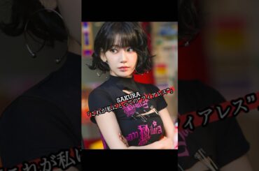 恐れず挑戦し続ける宮脇咲良のスピリット【LE SSERAFIM／SAKURA】 #lesserafim #ルセラフィム #르세라핌