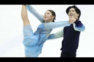 紀平梨花＆西山真瑚　アイスダンス初挑戦で３位発進　次なる目標は2030年五輪へ