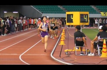 【岩本歩選手】20251011諫早ナイター 女子3000m2組