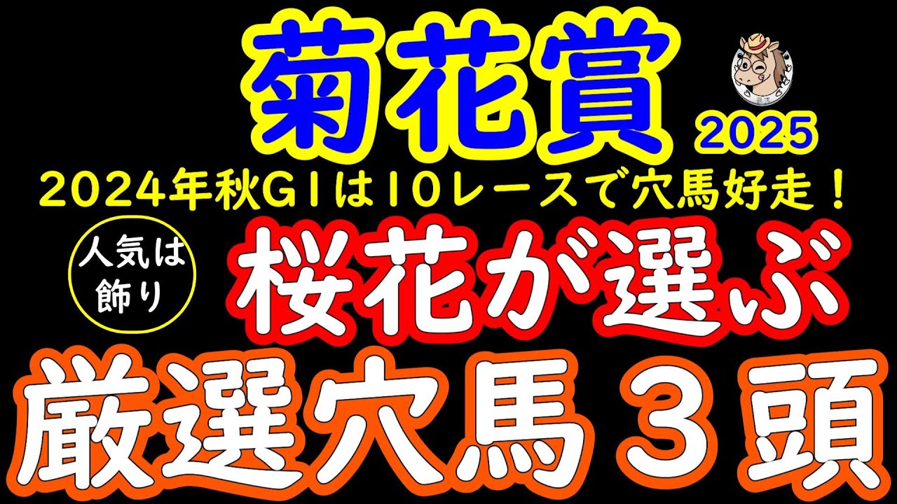 菊花賞2025人気は飾り!桜花が選ぶ厳選穴馬3頭!エネルジコやエリキングやショウヘイが人気を集める中で人気の盲点になっている馬は?スタミナ比べになると浮上しそうな馬など3頭ピックアップ! 菊花賞2025人気は飾り!桜花が選ぶ厳選穴馬3頭!エネルジコやエリキングやショウヘイが人気を集める中で人気の盲点になっている馬は?スタミナ比べになると浮上しそうな馬など3頭ピックアップ!
