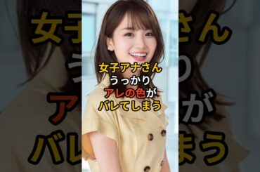 女子アナさん、うっかりアレの色がバレてしまう