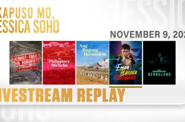 KMJS livestream November 9, 2025 Episode - Replay | Kapuso Mo, Jessica Soho