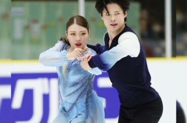 🌸✨紀平梨花、3年ぶりの氷上復帰！西山真瑚と挑んだアイスダンス初戦で見せた“再生の笑顔”❄️⛸️💖