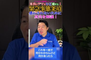 緊急事態条項の嘘情報が多すぎるので実際のところを具体的に説明してハッキリさせときます【大事なことだから 物申す 政治ニュース 参議院選挙】