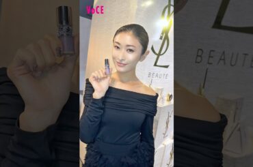 山田優さん・三吉彩花さん・大政絢さんがYSLのホリデーシーズンを盛り上げるイベントに来場💝インタビューさせていただきました🎤✨ #yslbeauty #コスメ