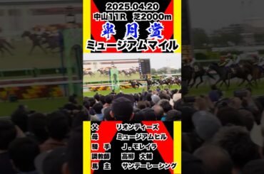 ミュージアムマイル【皐月賞2025】現地撮影