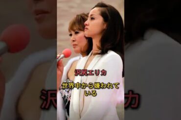 世界中から嫌われている沢尻エリカ#雑学 #沢尻エリカ #芸人 #芸能人#shorts