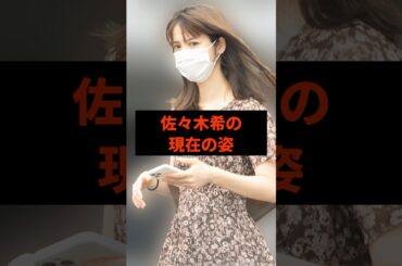 佐々木希の現在の姿#芸能人