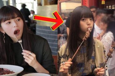衝撃！齋藤飛鳥元【乃木坂46】の路地裏“串焼き姿”が話題急上昇！素顔あふれる一枚に称賛の声続出！