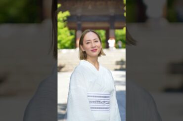 滝川クリステルさん似の主婦モデル「淀川クリステル」さんと行く京都「南禅寺と水路閣」浴衣で人物撮影（撮影SONYα７ⅳ）