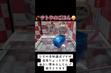 #クレーンゲーム #攻略 #末広がり #サトウのごはん #場外  TikTok