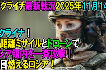 【ウクライナ戦況】25年11月14日。
