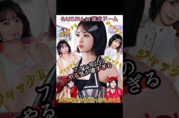 世界中のサクラペンが東京ドーム公演に向けて結束力を見せる【LE SSERAFIM／SAKURA】 #lesserafim #ルセラフィム #宮脇咲良