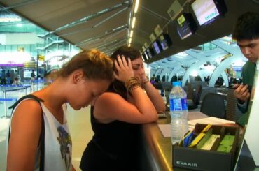 Bangkok Airport - Thailand is a place where holiday dreams and disasters meet...