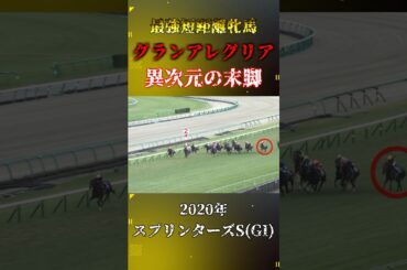 グランアレグリア【2020年スプリンターズステークス(GI)】#競馬 #shorts #スプリンターズs #グランアレグリア