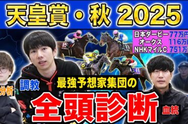 【天皇賞・秋2025全頭診断】ファクター専門家による部門別・全頭診断！豪華メンバー揃った中距離G1で高評価なのはあの馬！？