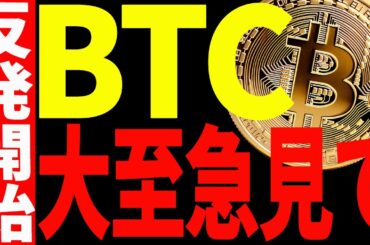 ⚠️大至急見て⚠️ビットコイン反発開始！暴落はもう終わりなのか！？
