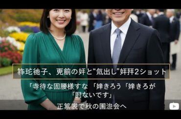 菊池桃子、再婚の夫と“顔出し”夫婦2ショット「素敵な旦那様ですね」「幸せそう」「お似合いです」　正装姿で秋の園遊会へ