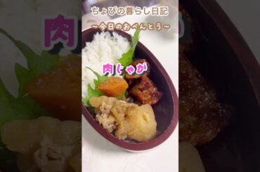 ちょびのお弁当〜曲は懐かしの菊池桃子ちゃんブロークンサンセット〜　#昭和歌謡#お弁当作り#フルタイムパート#懐メロが好き