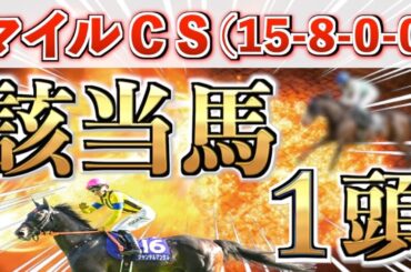 【マイルCS2025 予想】全条件パーフェクト◉想定4番人気の大穴＋鉄板馬を狙い撃つ！